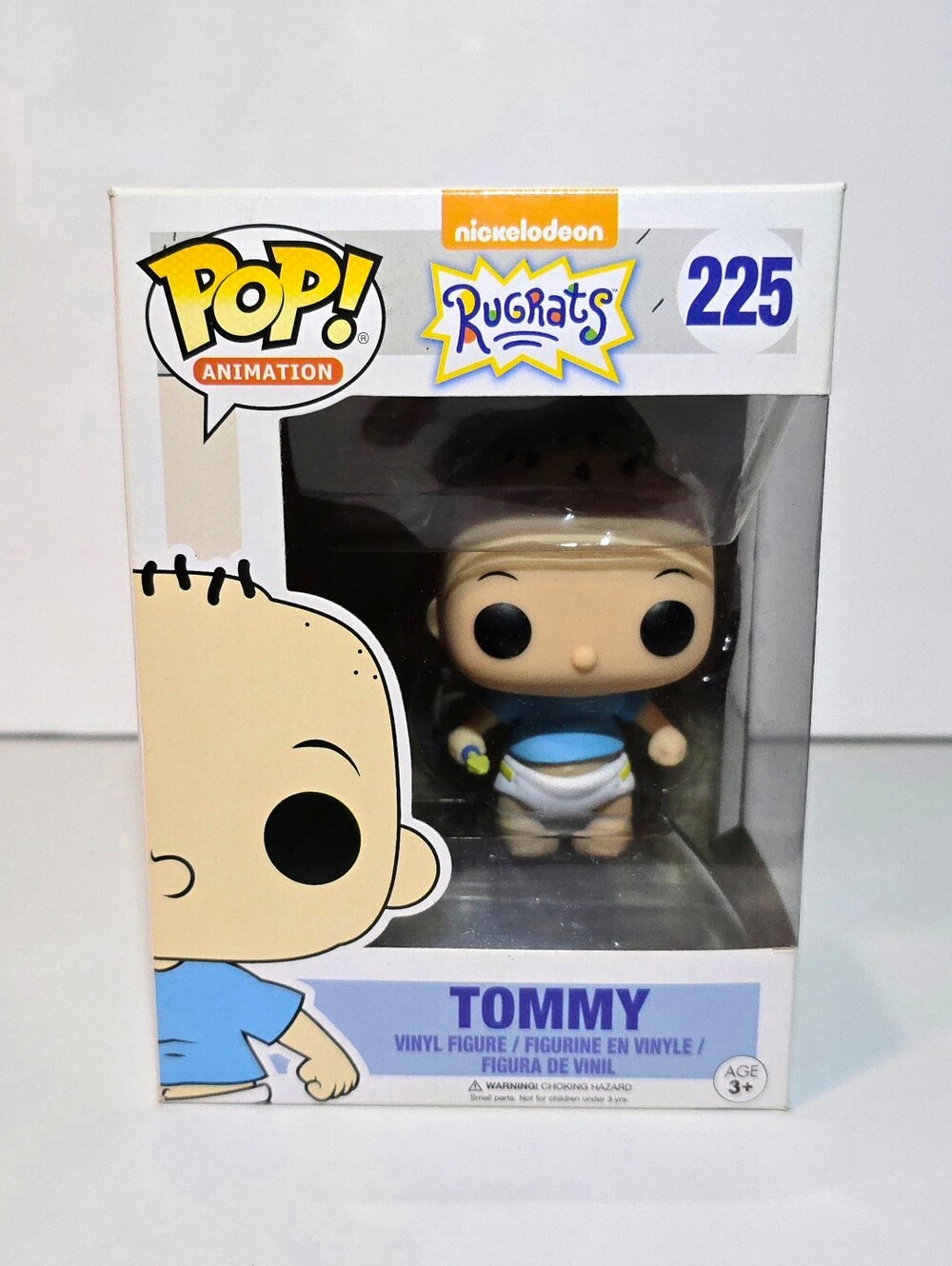 Tommy Funko Pop! #225 Rugrats Nickelodeon Cartoon Collectible Vinyl Figure